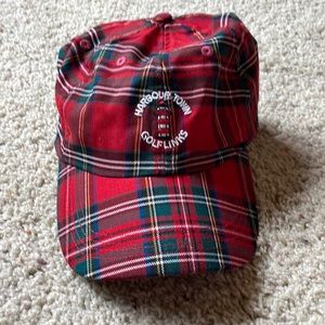 COPY - NWOT Harbour Town Golf Links Special Edition Tartan Plaid Hat Lighthouse